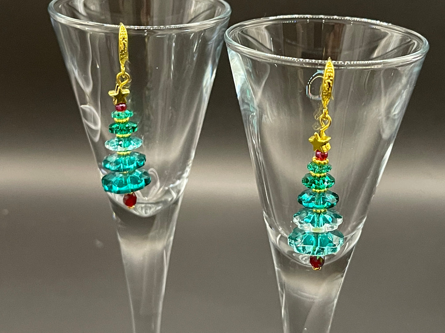 Crystal Christmas Tree - Gold Plated Hooks